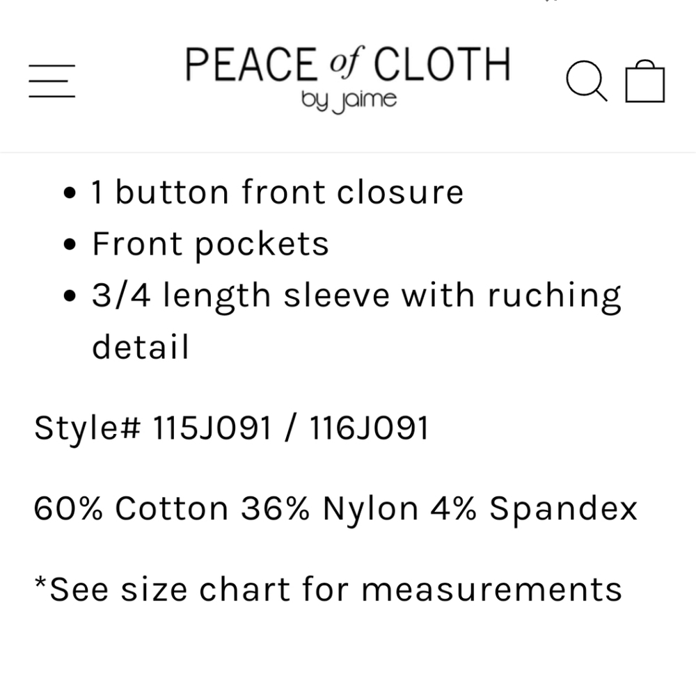 Size 8 peace of cloth Brett jacket in sorbet - Picture 2 of 10